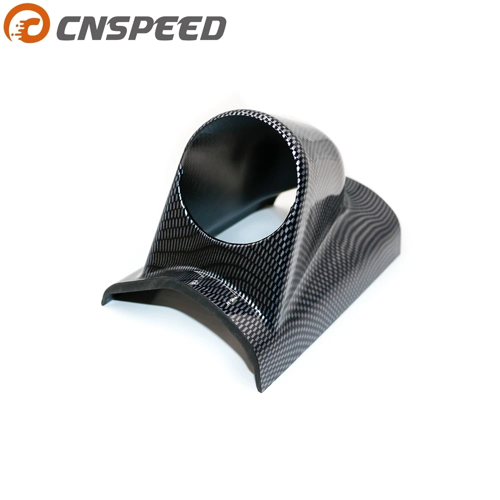 

2" 52mm Gauge holder Carbon black style Single Gauge Pod Plastic Gauge Support for Left Hand Drive YC101029