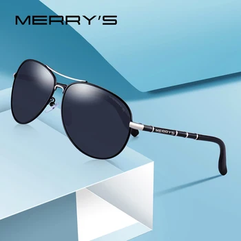 

MERRYS DESIGN Men Classic Pilot Sunglasses HD Polarized Sunglasses For Men Luxury Shades UV400 Protection S8766