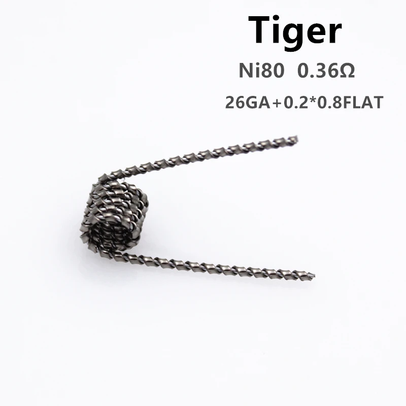 Glotech 100pcs Alien Tiger Fused Clapton Premade Coils Hive Twisted Mixed Twisted Prebuilt Coil for DIY RDA RBA Atomizer Glotech 100pcs Alien Tiger Fused Clapton Premade Coils Hive Twisted Mixed Twisted Prebuilt Coil for DIY RDA RBA Atomizer