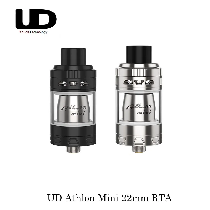 

Original Youde UD Athlon Mini Athlon22 mini Sub Ohm Clearomizer Atomizer Tank with 0.2ohm MOCC coil UD Athlon 22 mini tank Vape