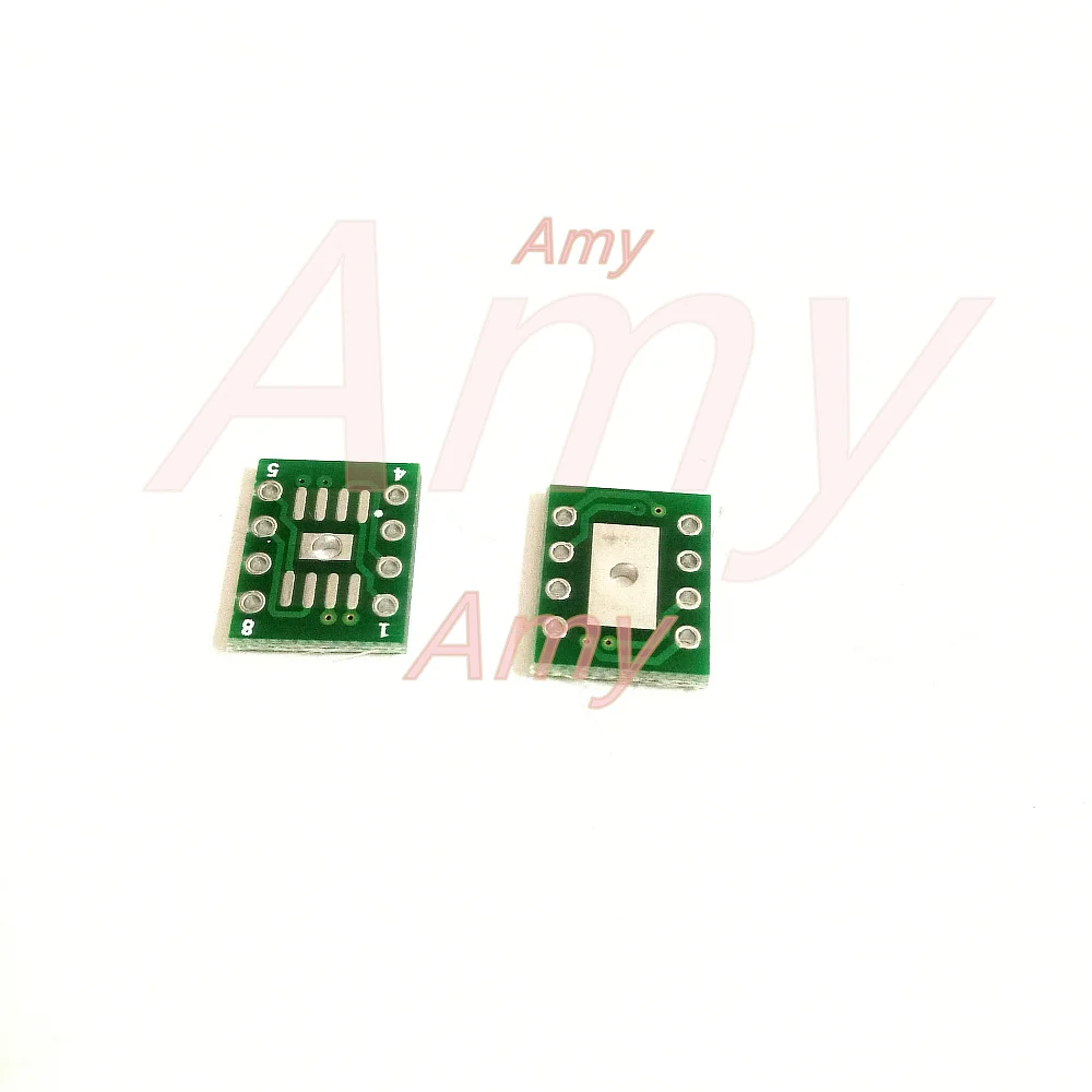 

50pcs/lot SOP8 turn DIP8 one side with a heat pad adapter plate 1.27mm pitch