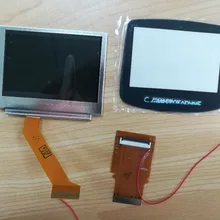 Для GBA SP экран ЖК-дисплей OEM подсветка ярче Выделите+ стеклянная крышка+ 40pin/32pin ленточный кабель