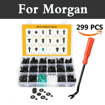 

299x Car Plastic Storage Case Clip Panel Moulding Assortments Kit Rivets For Morgan Aero Supersports Aeromax Plus 4 8 Roadster