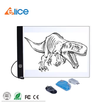 

Digital Graphic Tablet A4 LED Artist Thin Art Stencil Drawing Board Light Box Tracing Writing Portable Electronic Tablet Pad