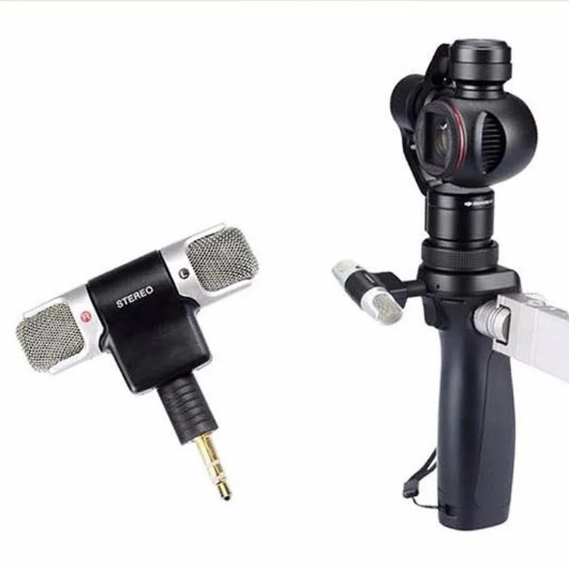 

Ormino Wireless Capacitive Microphone RC Drone Accessories Quadrocopter kit Rc Drone External Radio wheat 3-Axis Gimbal Handheld
