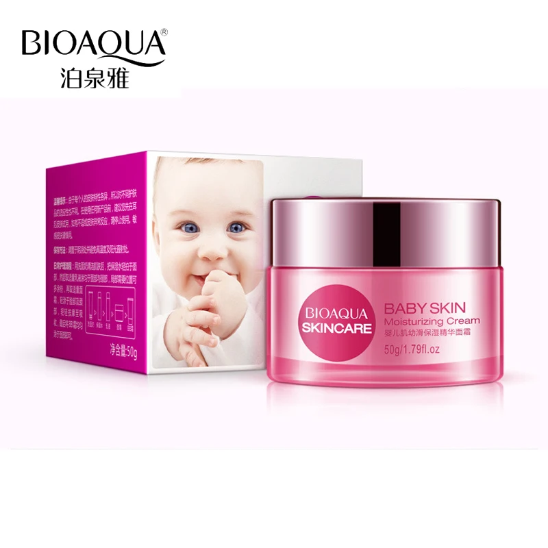 BIOAQUA Brand 50ml Baby Skin Moisturizing Cream Easy to Absorb