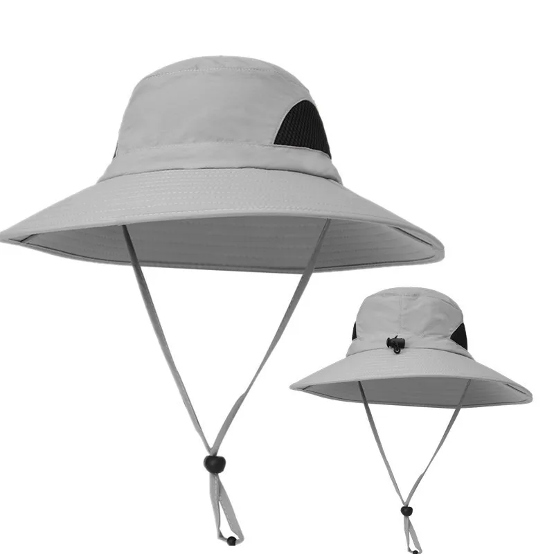 2019 Новый casquette открытый ВС солнцезащитная Кепка Ведро сетки Буни Регулируемый головной убор Рыбалка Кепки Snapback Gorra Hombre H20