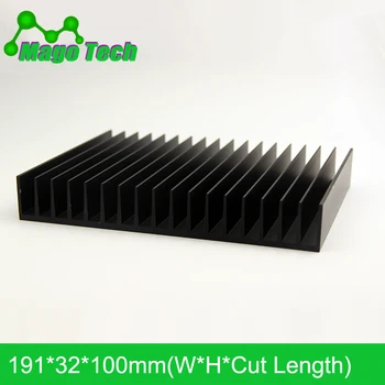 

LED Aluminum Heatsink Plate 80W 60W Radiator Cooling Cooler Fit Transistor IC Thermal Conductivity LED Radiator Electronics