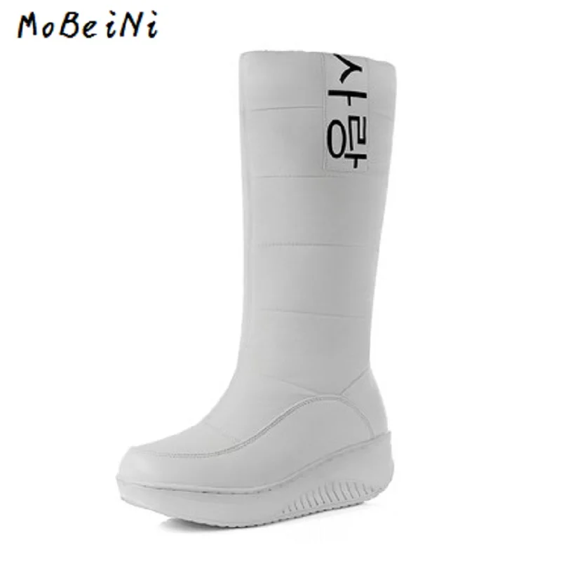 

Winter ladies snow boots waterproof anti-skiing boots super warm plush outdoor women's boots