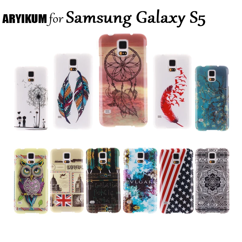 ARYIKUM Cellphone Case For Samsung Sansung Galaxy S5 Accessories Silicone Rubber Cover For Samsung S5 S 5 g900 g900f sm-g900f