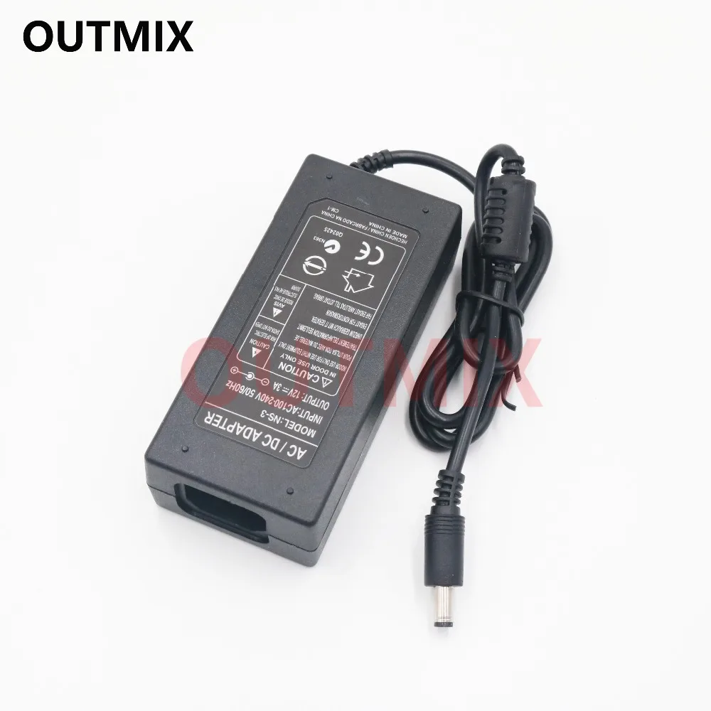 

1PCS 12V3A AC 90-240V LED EU US Driver to DC 12V 3A 36W adapter charger Power Supply Adapter for Led Strip Light