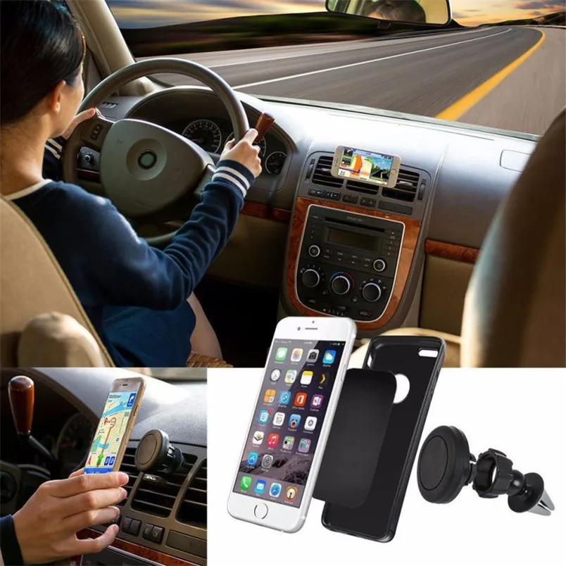 Reliable Car Mount Holder Air Vent Cradle Grip Magic Mobile Phone Universal may not fit