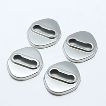 4 шт. антикоррозийный Автомобильный Дверной замок Защитная пряжка крышка для toyota Hilux AN120 AN130 аксессуары для стайлинга автомобилей