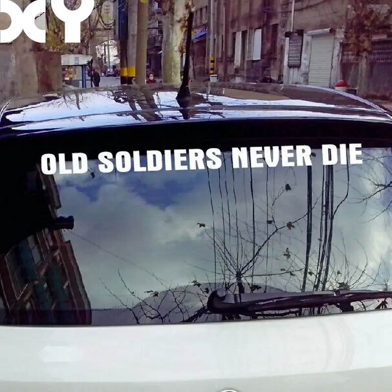 Высококачественная светоотражающая лента OLD Soldier NEVER DIE водонепроницаемые