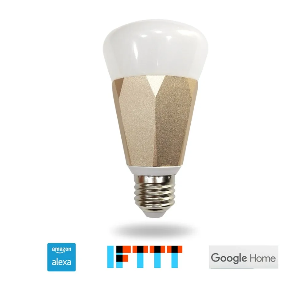 

Zmismart Led Bulb Dimmer 7W Wifi Smart Light Bulbs Remote Control Color Changing Works With Alexa Echo IFTTT E26 E27 RGB White
