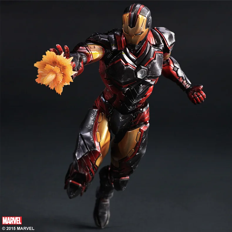 SQUARE ENIX Variant Play Arts Kai Iron Man PVC Action Figure Collectible Model Toy 35cm