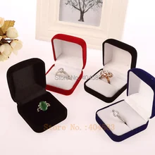 10 шт. настольная витрина для сережек Органайзер подставка бархатная Обручальная Свадебная коробка для колец