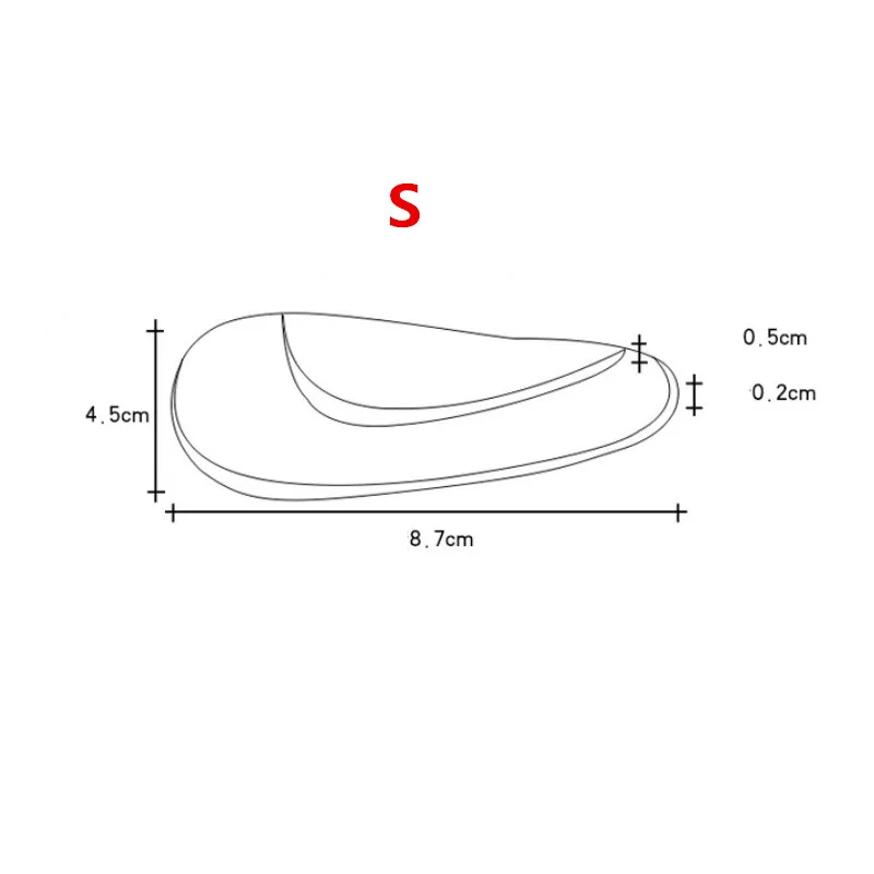 2PCS Kids Gel Orthotic Orthopedic Insoles for Children Shoes Flatfoot Corrector Arch Support Orthotic Pads Baby Toddler Insole