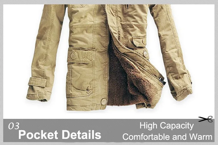 Зимняя куртка мужская повседневная утолщенная хлопковая теплая длинная куртка ветровка парка флисовые пальто размера плюс 5XL пальто армейские куртки