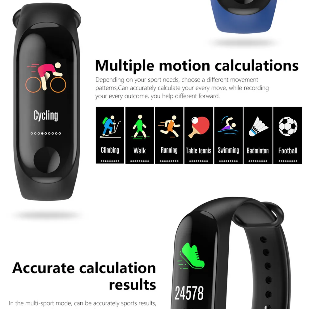 appline m3 smart watch fitness tracker