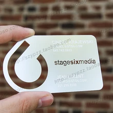 Металлический цвет, металлические визитки, 100 шт в партии роскошный Металл Бизнес ВИП-карта карты, двухсторонняя № 3021