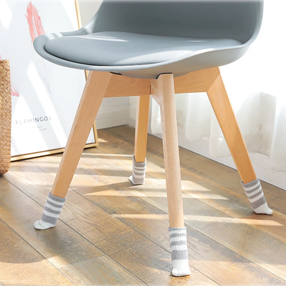 

4pcs Table Legs Anti Slip Mat Bumper Damper Cute Furniture Leg Feet Rug Caps Felt Pads Cat Claw Chair Leg Socks Table Protector