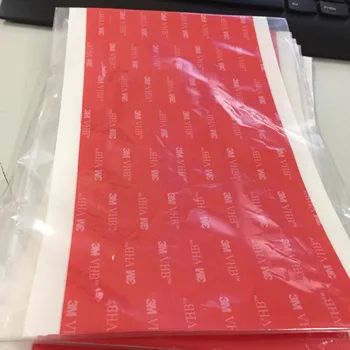 

Free Shipping 10pcs/lot 105mmx200mm 3M VHB 4905 Double-sided Clear Transparent Acrylic Foam Adhesive Tape Long