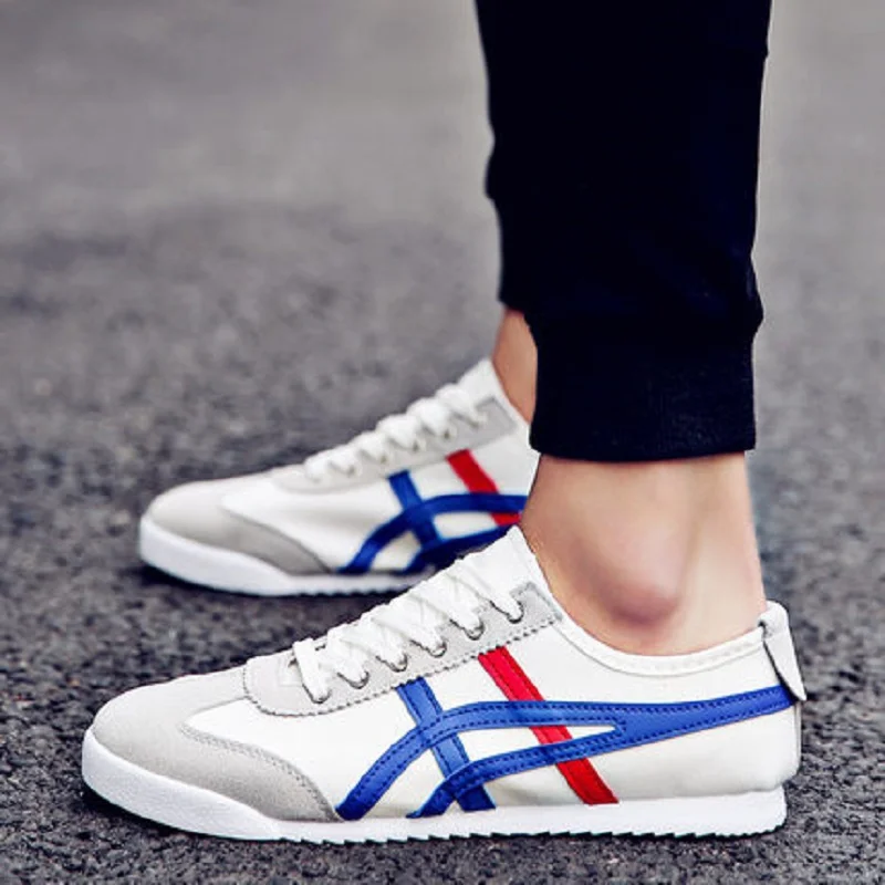 

2018 new summer fashion canvas shoes lazy shoes casual white shoes men
