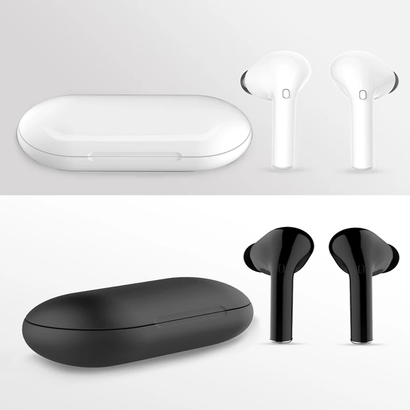 

2019 Wireless Stereo Ture Smart Bluetooth Headset 5.0 Waterproof Headphone with Charging Box