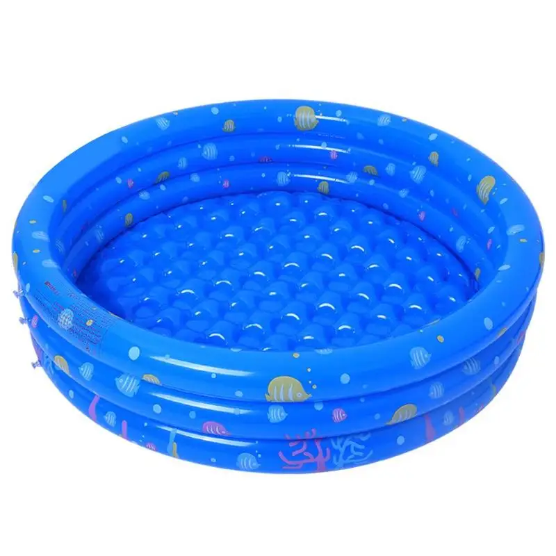 Надувной детский бассейн Piscina портативный открытый детский бассейн Ванна детский бассейн вода - Цвет: 150cm Blue