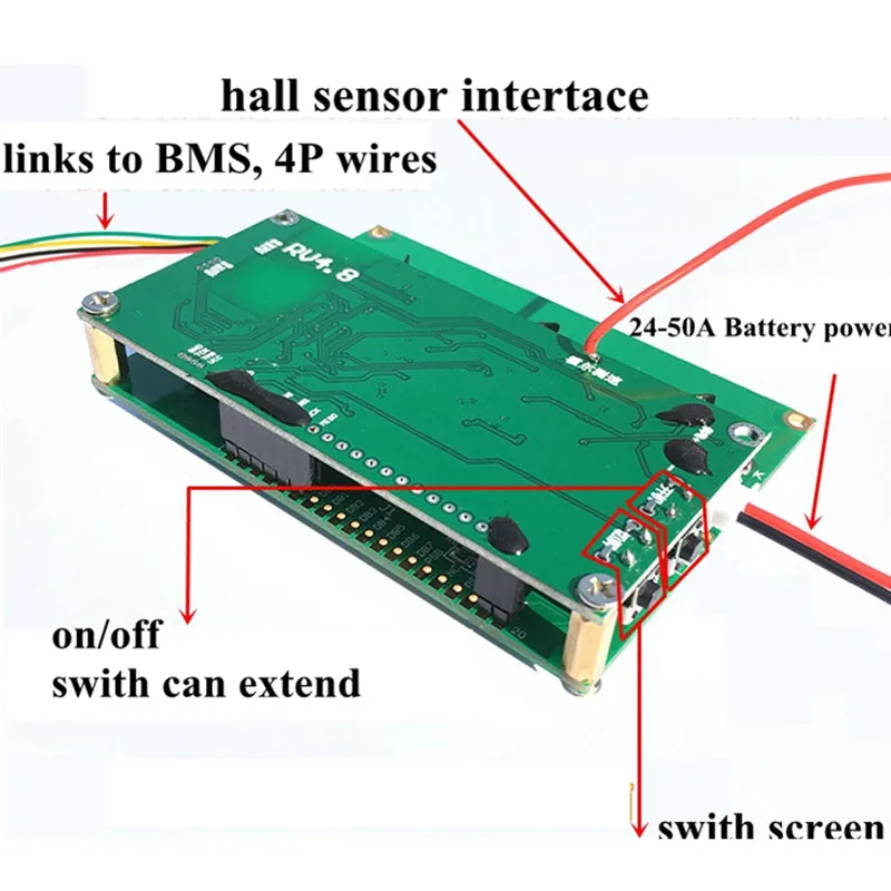 8S до 24S 2018 Новый DIY Lifepo4 Li Ion 50A/80A/100A/110A/120A Smart Bms Pcm с Android Bluetooth App LTO 22s 17s 9s|Аксессуары