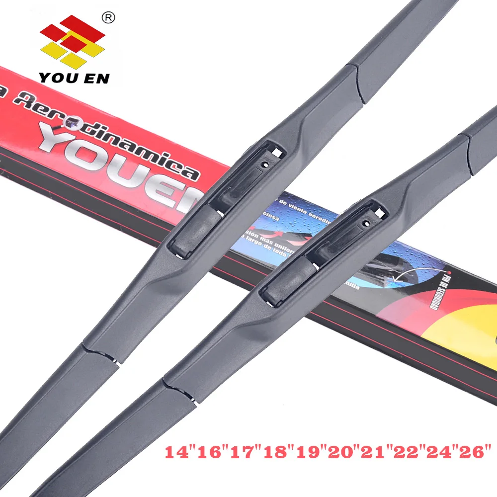 Universal U Type Car Wiper Blade 14"16"17"18"19"20"21"22"24"26" U Hook