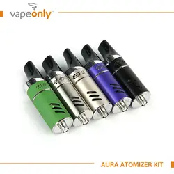 100% Оригинальные vapeonly Aura 3 мл бак распылитель с топ воздухозаборник и топ-заполнения Дизайн подходит для E сигареты Батарея Mod для начинающих