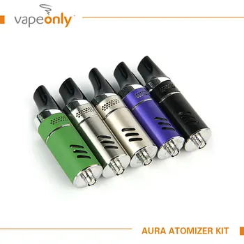 

100% Original VapeOnly Aura 3ml Tank Atomizer with Top Air Intake and Top-filling Design fit for E-Cigs Battery Mod for Beginner