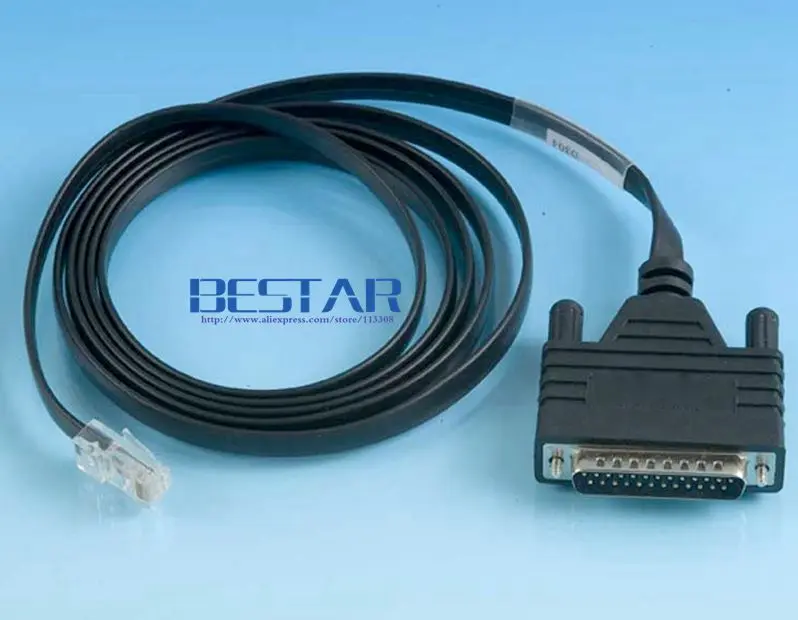 

1.8M 6FT DB25 to RJ45 network routers cable CAB-CONAUX console cables for cisco router 2509-RJ 2511-RJ NM-16A NM-32A