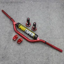 820 мм 1 1/" Жир Бар 28 мм руль+ ручки+ коврик для барной стойки+ зажимы Мотоцикл MX мотокросса яма Байк для KTM EXC CRF YZF250 KLX rmz