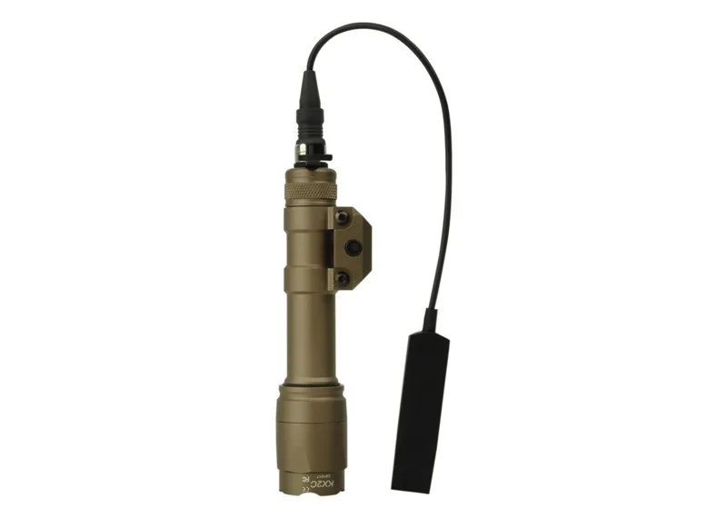 Interruptor de Pressão Remoto Tactical Lanterna Scoutlight Led Versão Completa Preto Tan M600c 11 Cheap Luzes de armas