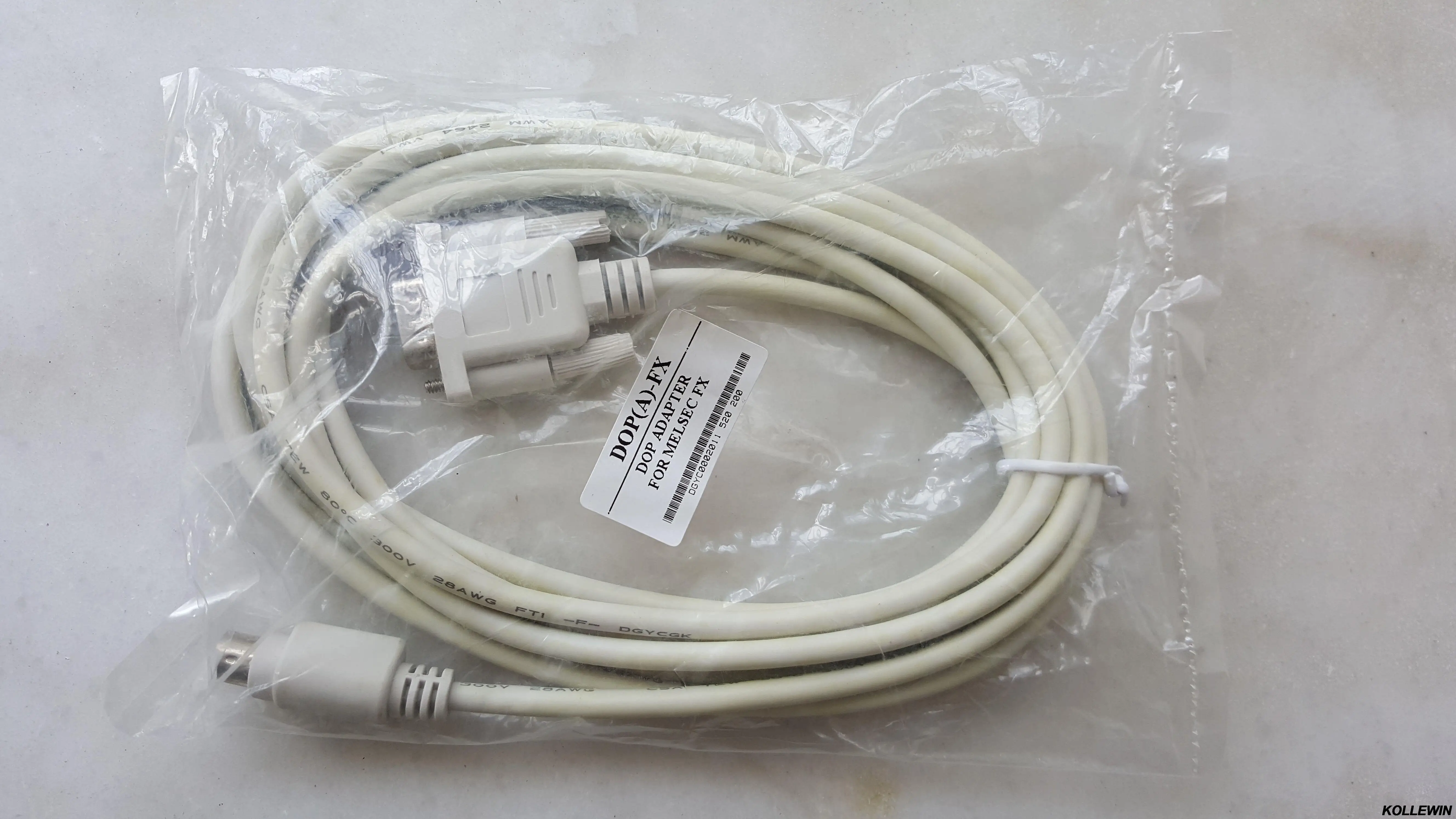 FreeShipping Compatible DOP(A) FX Communication Cable for Delta DOP A HMI and FX series PLC, DOP