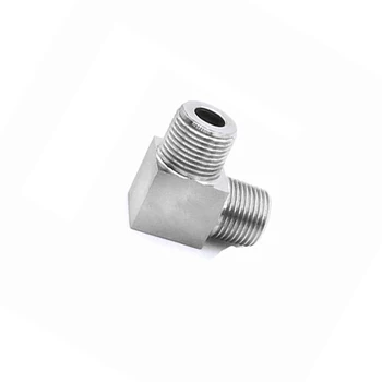 

304 Stainless Steel 3/4" BSP Male Thread 90 Degree Elbow High Pressure CNC Pipe Fitting Connector Coupler For Water Air Oil