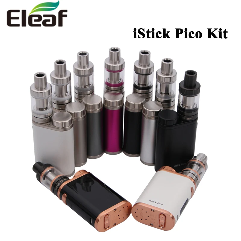 

Original E-Cigarettes Weipa Eleaf iStick Pico Kit 75W Box Mod Vape 2ML Melo III Mini or 4ML Melo III Tank Atomizer