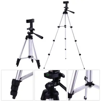 

Smartphone Digital Camera Flexible Tripod Self Timer Monipod 360 panoramic adjustable height w/Phone Stand