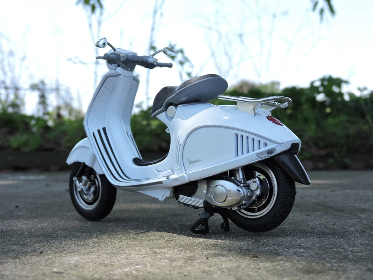 Художественный Ретро стиль 1/12 специальный литой металл VESPA 946 мотоцикл Настольный дисплей Коллекция Модель