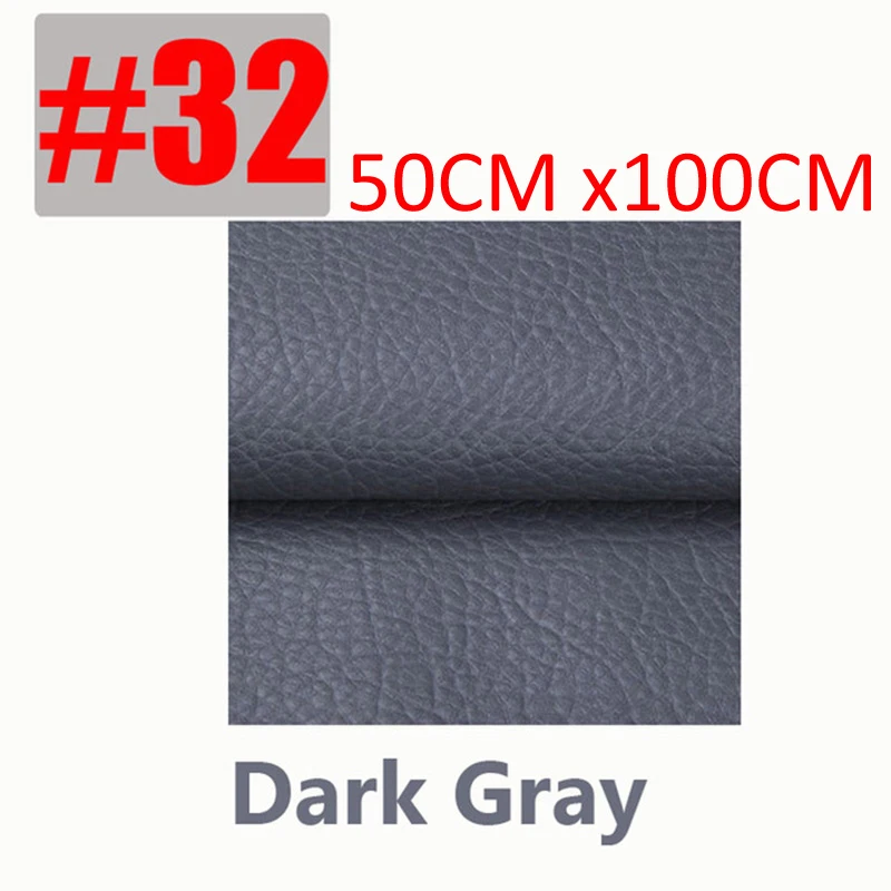 NO.32-50X100cm Экологически чистые самоклеющиеся кожные нашивки из искусственной кожи самоклеющиеся Скидки Большой из искусственной кожи патч ремонт диван с липкой - Цвет: NO.32-50X100cm