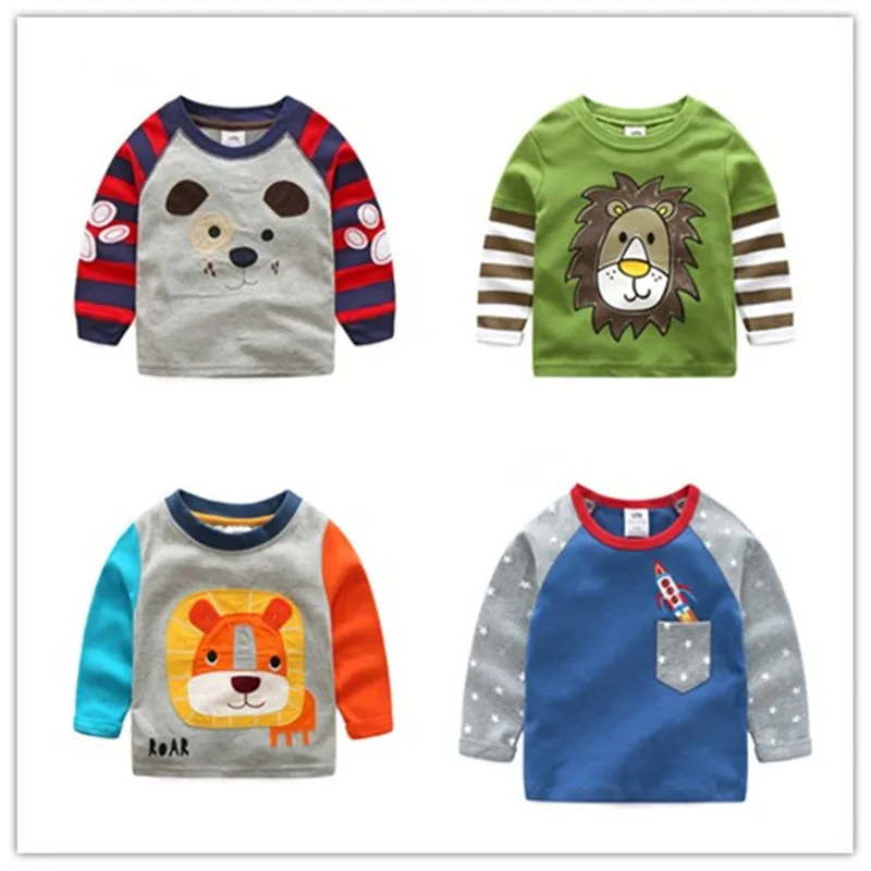 Baby Boys Clothes Children T shirts Autumn Brand cotton Boys Tops tees