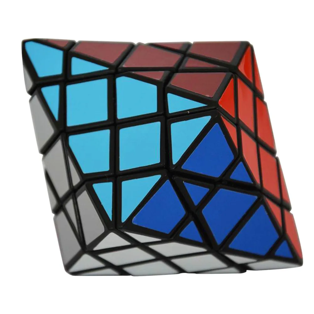 Diansheng восьмиугольная Пирамида dipyramid 4x4 Форма режим Magic Cube Puzzle Игрушечные лошадки для детей