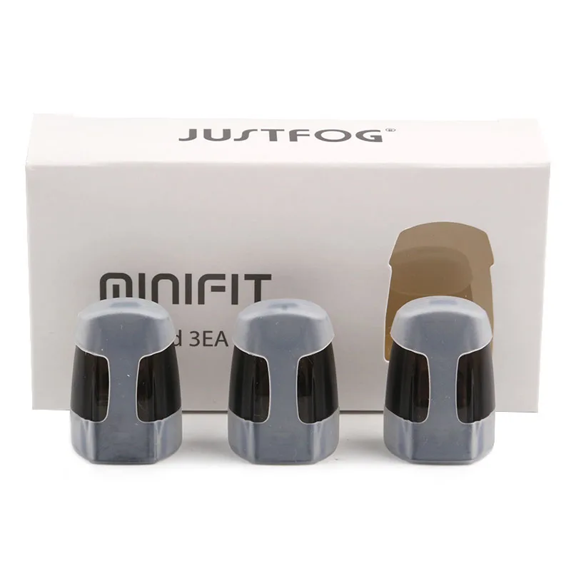 

30pcs Original JUSTFOG Minifit Pod for JUSTFOG minifit Electronic cigarette Starter Kit vapor Hookah E-Cigarettes Pod 1.5ml tank