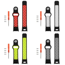 Мягкий силиконовый замена спортивный ремешок для наручных часов для Garmin Vivosmart HR часы