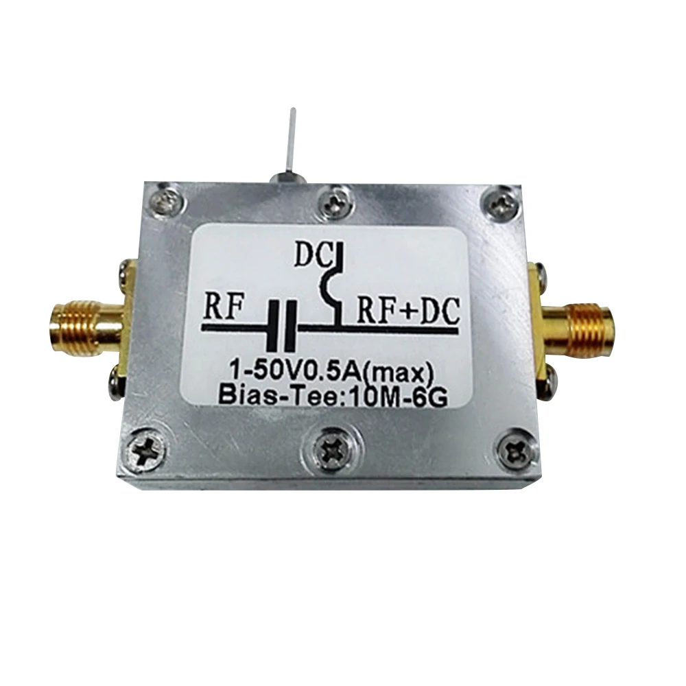 Bias Tee 10MHz 6GHz F 1 50V 0.5A HAM Radio RTL SDR LNA RF