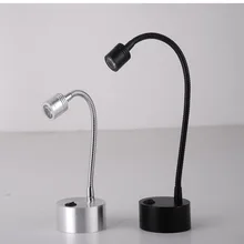 1 Вт шланг настенный светильник прикроватный стол дисплей ювелирных изделий счетчик лампы 110VAC/220 V