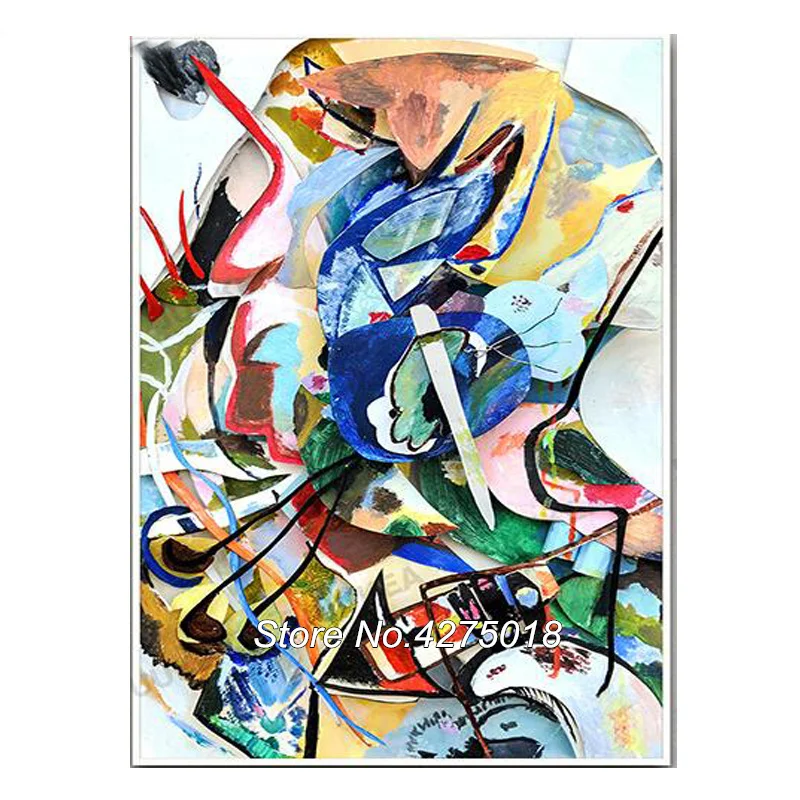 Алмазная живопись Wassily Kandinsky геометрическое абстрактное искусство сделай сам
